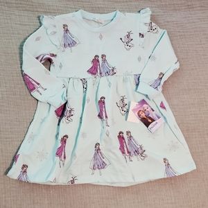 NWT Frozen Sweatshirt Dress - 3T